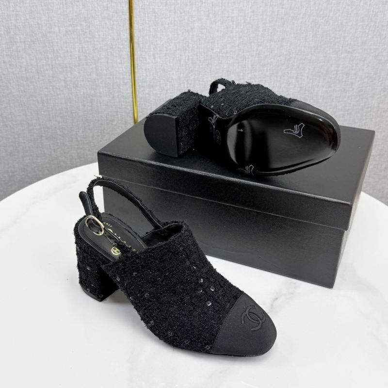 Ch**el heeled shoes